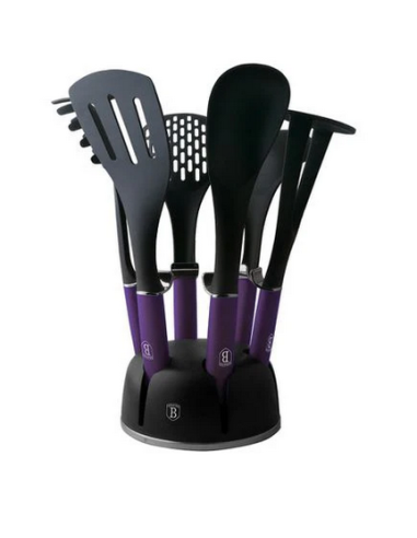 Set 7 ustensiles de cuisine Berlinger Haus  purple eclipse