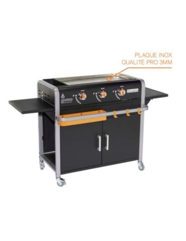 Plancha gaz - Teppanyaki Lola 3 feux